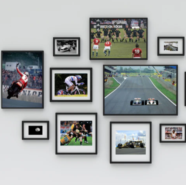 Decorative frame showcase